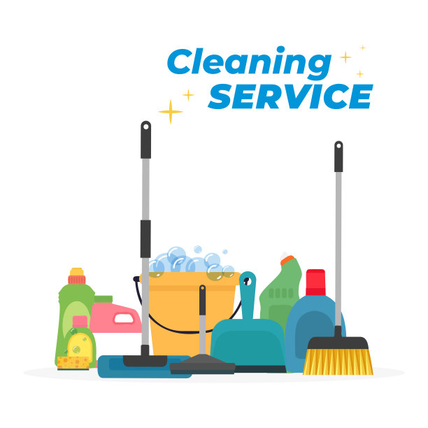 服務(wù) 白手套插畫(huà)